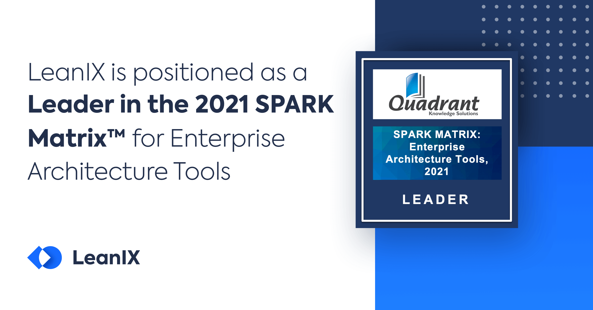 Quadrant Knowledge Solutions Spark Matrix EA Tools 2021 | Report